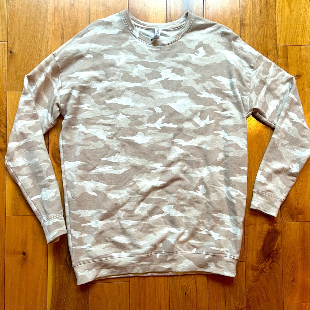 Athleta Camo Sweatshirt